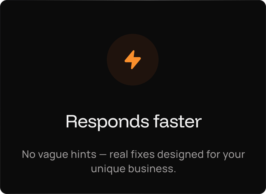 Respond faster capability